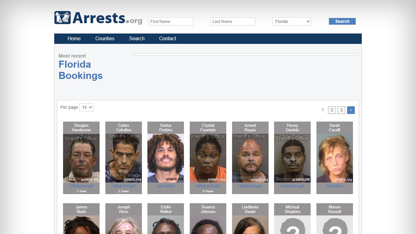 Florida Arrests and Inmate Search